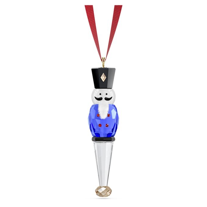 Adorno de cascanueces «Holiday Cheers» azul Adorno de cascanueces «Holiday Cheers» azul