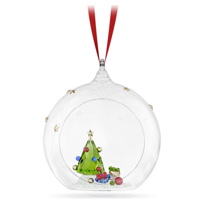 Adorno de árbol «Holiday Cheers» con árbol y regalos Adorno de árbol «Holiday Cheers» con árbol y regalos