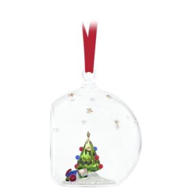 Adorno de árbol «Holiday Cheers» con árbol y regalos