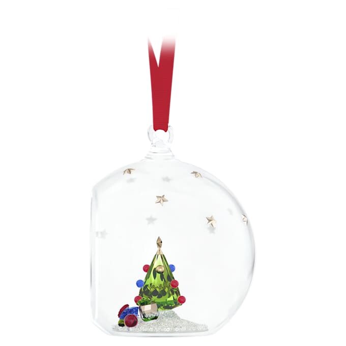 Adorno de árbol «Holiday Cheers» con árbol y regalos Adorno de árbol «Holiday Cheers» con árbol y regalos