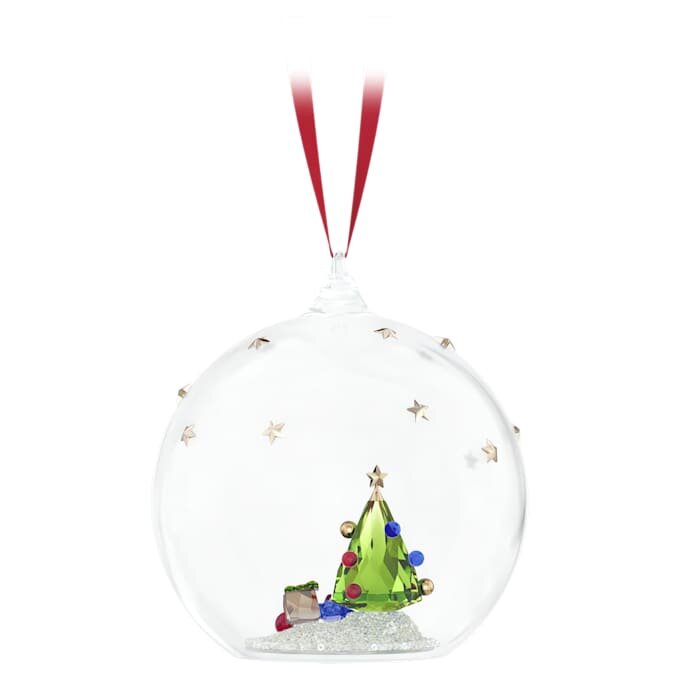 Adorno de árbol «Holiday Cheers» con árbol y regalos Adorno de árbol «Holiday Cheers» con árbol y regalos