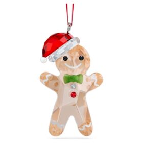 Adorno «Holiday Cheers» con hombrecito de pan de jengibre