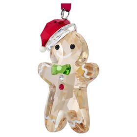 Adorno «Holiday Cheers» con hombrecito de pan de jengibre