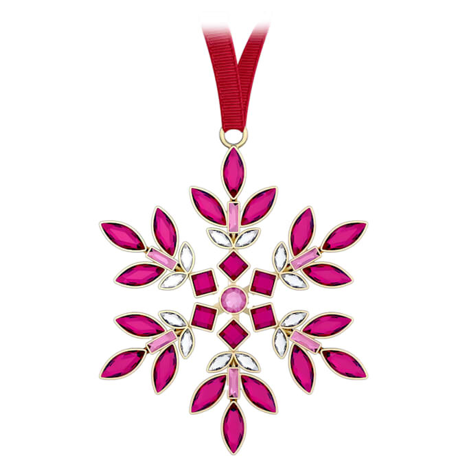 Adorno navideño Gema rojo Adorno navideño Gema rojo