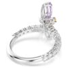 Anillo con motivo Ariana Grande X Swarovski, cortes mixtos, libélula, multicolor, chapado en rodio Anillo con motivo Ariana Grande X Swarovski, cortes mixtos, libélula, multicolor, chapado en rodio