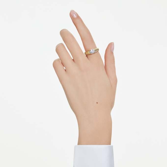 Anillo de banda octogonal con diamantes cultivados en laboratorio, 1,0 ct en total, forma octogonal, oro amarillo de 14K Anillo de banda octogonal con diamantes cultivados en laboratorio, 1,0 ct en total, forma octogonal, oro amarillo de 14K