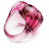Anillo de cóctel Dulcis con corte en forma de corazón, pavé, corazón, rosa Anillo de cóctel Dulcis con corte en forma de corazón, pavé, corazón, rosa