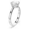 Anillo de cóctel Stilla, corte redondo, blanco, acabado plateado Anillo de cóctel Stilla, corte redondo, blanco, acabado plateado