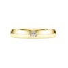 Anillo de eternidad con diamantes cultivados en laboratorio, 0,05 quilates en total, forma redonda, oro amarillo de 14 quilates Anillo de eternidad con diamantes cultivados en laboratorio, 0,05 quilates en total, forma redonda, oro amarillo de 14 quilates