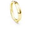 Anillo de eternidad con diamantes cultivados en laboratorio, 0,05 quilates en total, forma redonda, oro amarillo de 14 quilates Anillo de eternidad con diamantes cultivados en laboratorio, 0,05 quilates en total, forma redonda, oro amarillo de 14 quilates