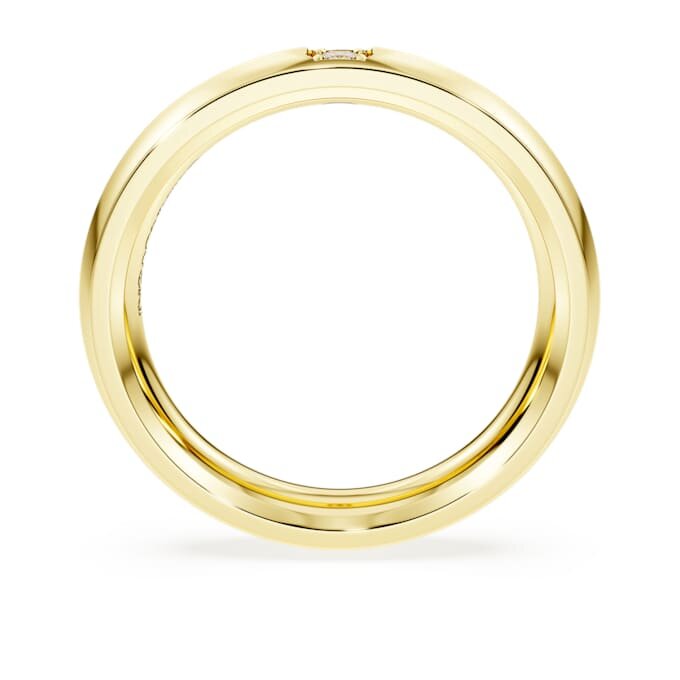 Anillo de eternidad con diamantes cultivados en laboratorio, 0,05 quilates en total, forma redonda, oro amarillo de 14 quilates Anillo de eternidad con diamantes cultivados en laboratorio, 0,05 quilates en total, forma redonda, oro amarillo de 14 quilates