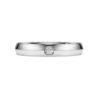 Anillo de eternidad con diamantes cultivados en laboratorio, 0,05 quilates en total, forma redonda, oro blanco de 14 quilates Anillo de eternidad con diamantes cultivados en laboratorio, 0,05 quilates en total, forma redonda, oro blanco de 14 quilates