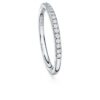 Anillo de eternidad con diamantes cultivados en laboratorio, 0,2 quilates en total, forma redonda, oro blanco de 14 quilates Anillo de eternidad con diamantes cultivados en laboratorio, 0,2 quilates en total, forma redonda, oro blanco de 14 quilates