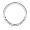 Anillo de eternidad con diamantes cultivados en laboratorio, 0,4 ct en total, forma redonda, plata de ley Anillo de eternidad con diamantes cultivados en laboratorio, 0,4 ct en total, forma redonda, plata de ley