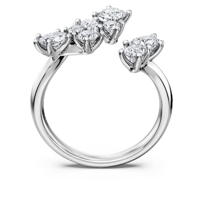 Anillo Galaxy Bypass con diamantes cultivados en laboratorio de 1,25 quilates en total, formas variadas, oro blanco de 14 quilates Anillo Galaxy Bypass con diamantes cultivados en laboratorio de 1,25 quilates en total, formas variadas, oro blanco de 14 quilates