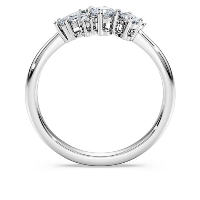 Anillo Galaxy con diamantes cultivados en laboratorio, 0,43 ct en total, formas variadas, plata de ley Anillo Galaxy con diamantes cultivados en laboratorio, 0,43 ct en total, formas variadas, plata de ley