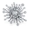Anillo Galaxy con diamantes cultivados en laboratorio, 9,5 ct en total, formas variadas, oro blanco de 18 quilates Anillo Galaxy con diamantes cultivados en laboratorio, 9,5 ct en total, formas variadas, oro blanco de 18 quilates