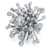 Anillo Galaxy con diamantes cultivados en laboratorio, 9,5 ct en total, formas variadas, oro blanco de 18 quilates Anillo Galaxy con diamantes cultivados en laboratorio, 9,5 ct en total, formas variadas, oro blanco de 18 quilates