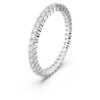 Anillo Matrix Vittore de corte redondo, blanco, acabado plateado Anillo Matrix Vittore de corte redondo, blanco, acabado plateado