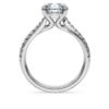 Anillo solitario Eternity con diamantes cultivados en laboratorio, 2,25 ct en total, forma redonda, oro blanco de 14K Anillo solitario Eternity con diamantes cultivados en laboratorio, 2,25 ct en total, forma redonda, oro blanco de 14K