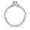 Anillo solitario Eternity con diamantes cultivados en laboratorio de 0,7 ct en total, forma redonda, oro blanco de 14K Anillo solitario Eternity con diamantes cultivados en laboratorio de 0,7 ct en total, forma redonda, oro blanco de 14K