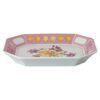 Bandeja Idyllia de porcelana, motivo de cristal, flores, grande, rosa Bandeja Idyllia de porcelana, motivo de cristal, flores, grande, rosa