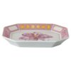Bandeja Idyllia de porcelana, motivo de cristales, flor, pequeña, rosa Bandeja Idyllia de porcelana, motivo de cristales, flor, pequeña, rosa