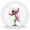 Bola de cristal «Idyllia» con abeja y flores Bola de cristal «Idyllia» con abeja y flores