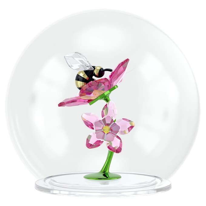 Bola de cristal «Idyllia» con abeja y flores Bola de cristal «Idyllia» con abeja y flores