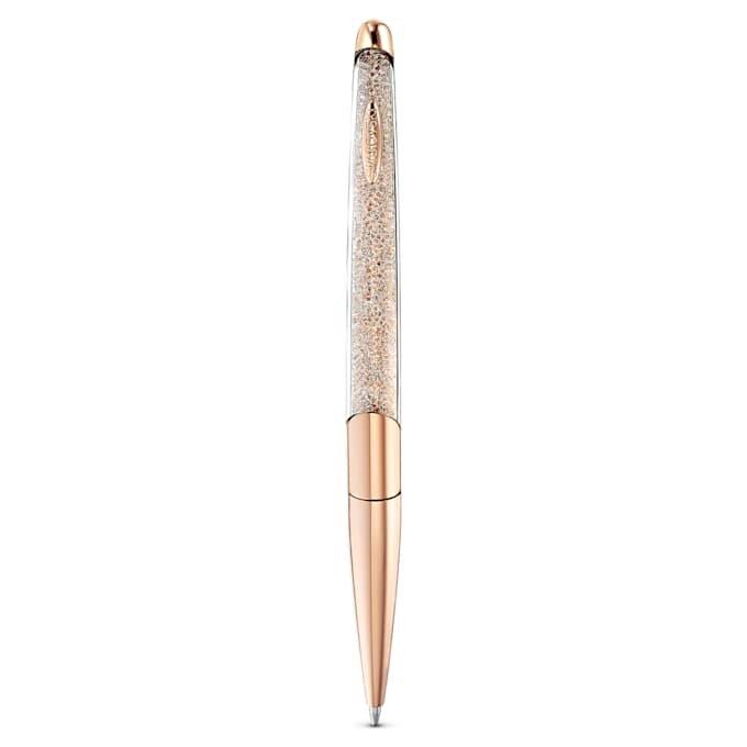 Bolígrafo Crystalline en tono oro rosa, chapado en tono oro rosa Bolígrafo Crystalline en tono oro rosa, chapado en tono oro rosa