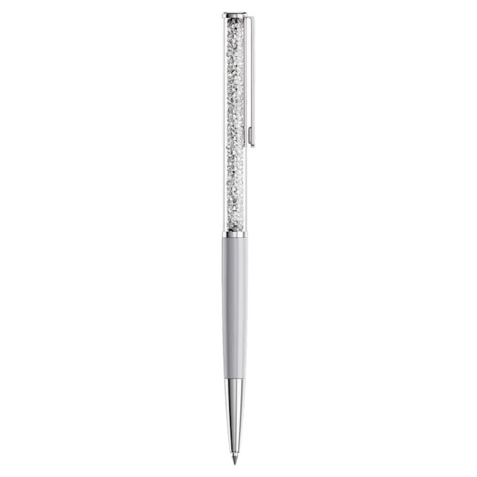 Bolígrafo Crystalline gris, lacado en gris, cromado Bolígrafo Crystalline gris, lacado en gris, cromado