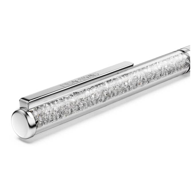 Bolígrafo Crystalline gris, lacado en gris, cromado Bolígrafo Crystalline gris, lacado en gris, cromado