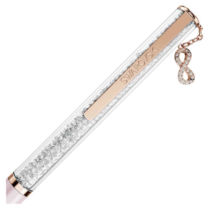 Bolígrafo Crystalline Infinity, lacado en rosa, chapado en tono oro rosa Bolígrafo Crystalline Infinity, lacado en rosa, chapado en tono oro rosa