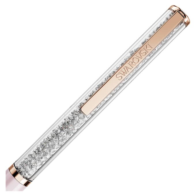 Bolígrafo Crystalline rosa, lacado en rosa, chapado en tono oro rosa Bolígrafo Crystalline rosa, lacado en rosa, chapado en tono oro rosa