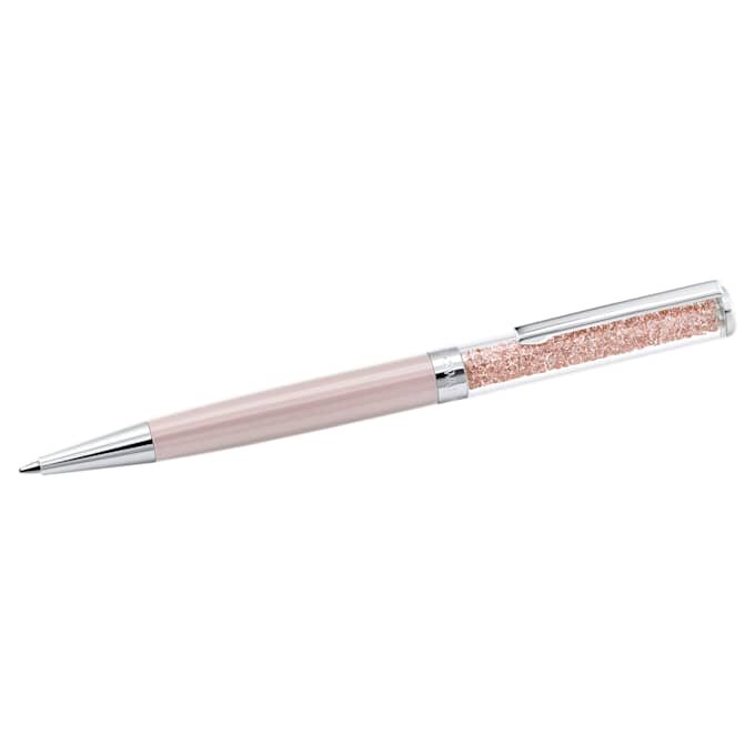 Bolígrafo Crystalline rosa, lacado en rosa, cromado Bolígrafo Crystalline rosa, lacado en rosa, cromado