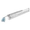 Bolígrafo Crystalline Teddy, azul, lacado en azul, chapado en cromo Bolígrafo Crystalline Teddy, azul, lacado en azul, chapado en cromo