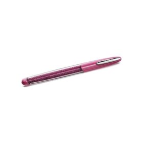 Bolígrafo roller Crystalline rosa, cromado