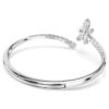 Brazalete Ariana Grande X Swarovski con cortes variados, libélula, multicolor, chapado en rodio Brazalete Ariana Grande X Swarovski con cortes variados, libélula, multicolor, chapado en rodio