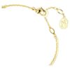 Brazalete Chroma con forma de corazón, rojo, chapado en tono dorado Brazalete Chroma con forma de corazón, rojo, chapado en tono dorado