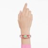 Brazalete Dulcis con cortes variados, multicolor, chapado en tono dorado Brazalete Dulcis con cortes variados, multicolor, chapado en tono dorado
