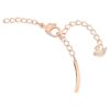 Brazalete Hyperbola con el símbolo Infinity y un corazón, blanco, acabado en metales mixtos