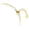 Brazalete Idyllia con cortes variados, abeja, multicolor, chapado en tono dorado