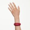 Brazalete Idyllia rojo, chapado en tono dorado