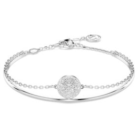 Brazalete Sublima blanco, chapado en rodio