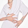 Brazalete Sublima blanco, chapado en rodio Brazalete Sublima blanco, chapado en rodio