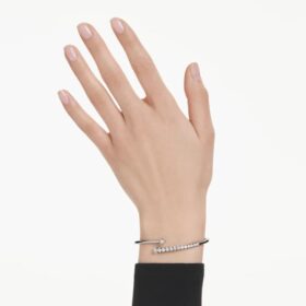 Brazalete Sublima blanco, chapado en rutenio