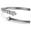 Brazalete Sublima blanco, chapado en rutenio