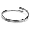 Brazalete Sublima blanco, chapado en rutenio