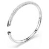 Brazalete Sublima Snow Pavé, blanco, chapado en rodio Brazalete Sublima Snow Pavé, blanco, chapado en rodio