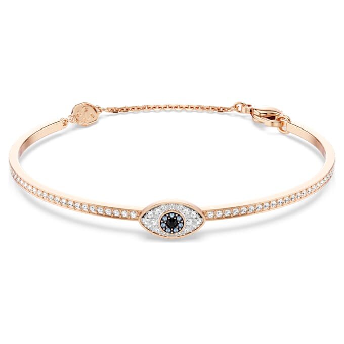 Brazalete Symbolica Eye, multicolor, chapado en tono oro rosa Brazalete Symbolica Eye, multicolor, chapado en tono oro rosa